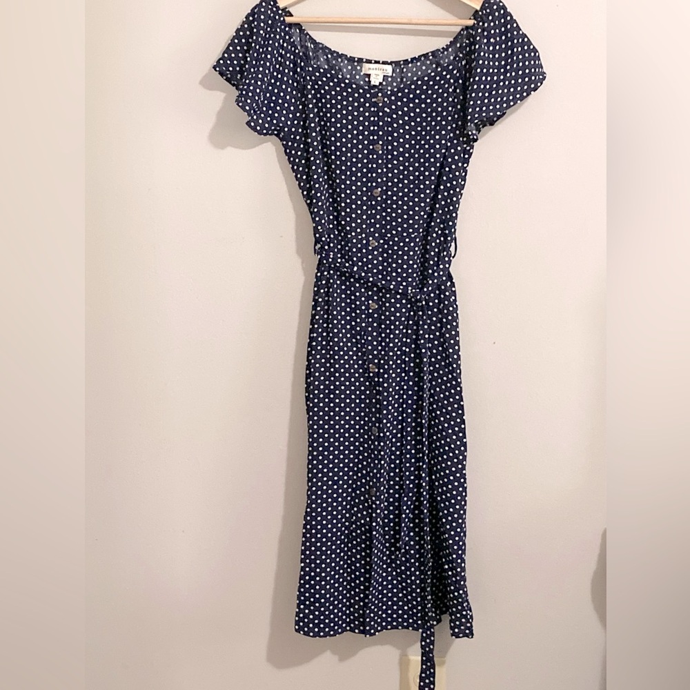 Vintage front button dress